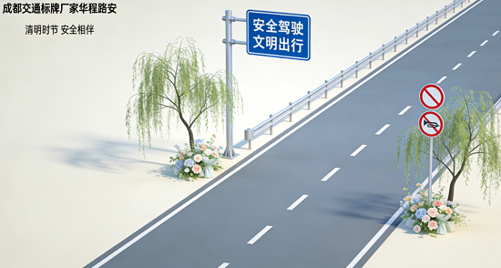 清明寄相思，华程伴安全