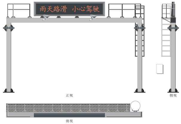 架式可变信息情报板,交通标志牌厂家