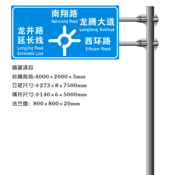 华程路安|道路交通标志牌四大结构