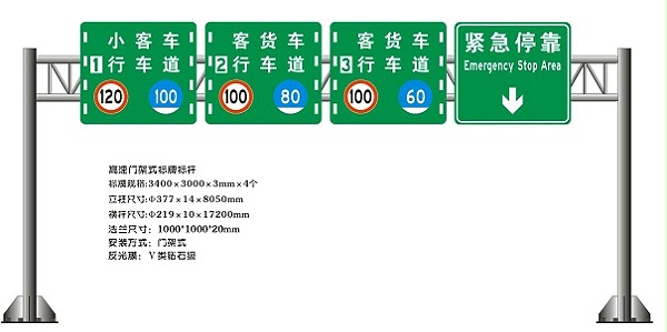 交通标志牌,华程路安
